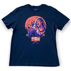 Lootcrate Slam Crate Men’s Black Ember Moon Graphic Short Sleeve Tee Shirt SZ XL